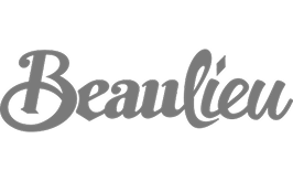 Beaulieu logo in elegant, cursive gray typography