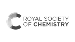 Royal Society of Chemistry logo in black and white