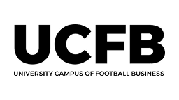 UCFB logo representing University Campus of Football Business