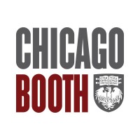 Chicago Booth MBA logo with university crest and red text