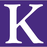 Kellogg School of Management purple logo with white K letter