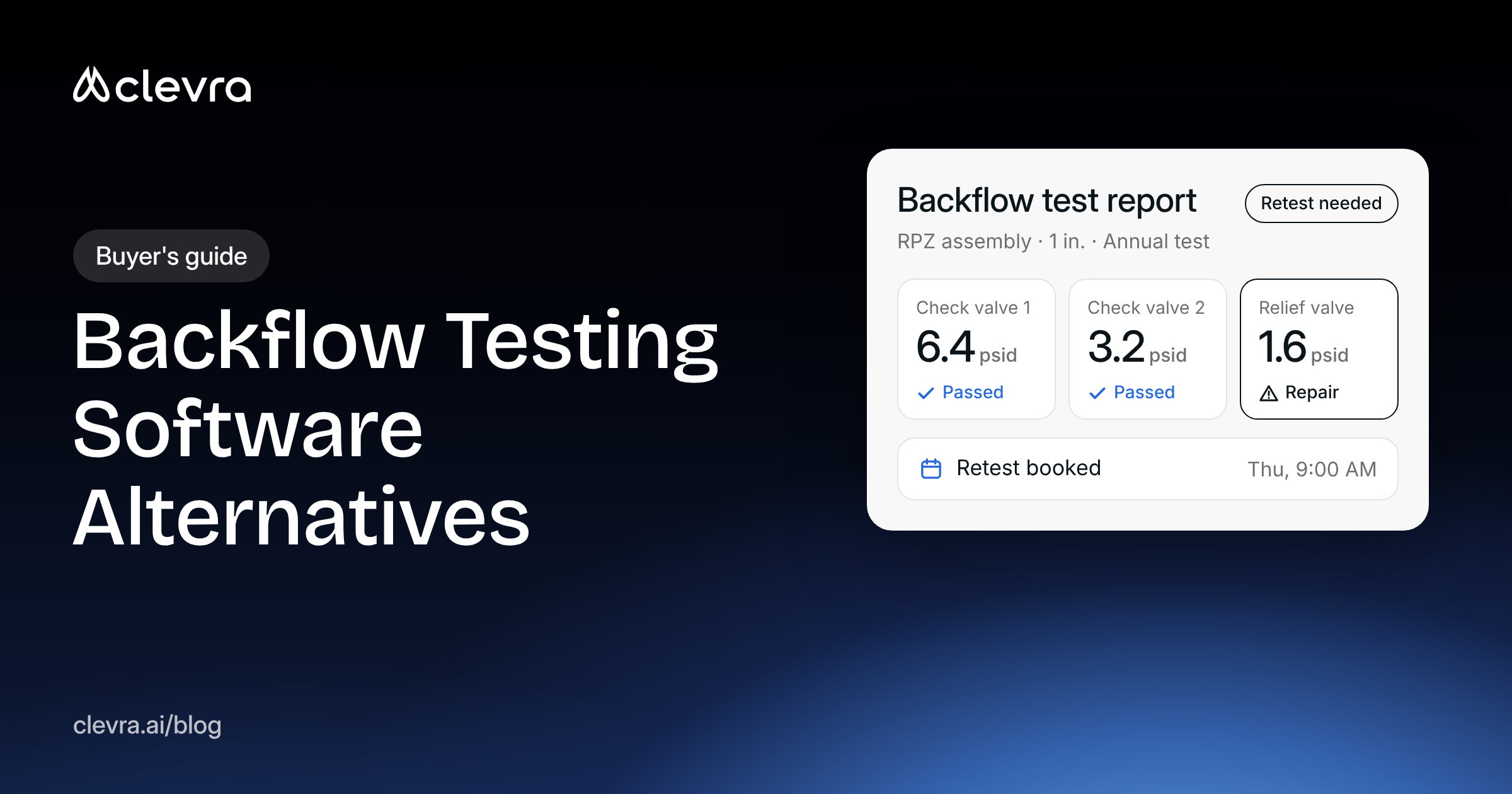 Backflow Testing Software Alternatives (2026)