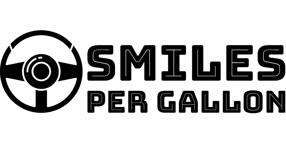 Smiles Per Gallon brand logo.
