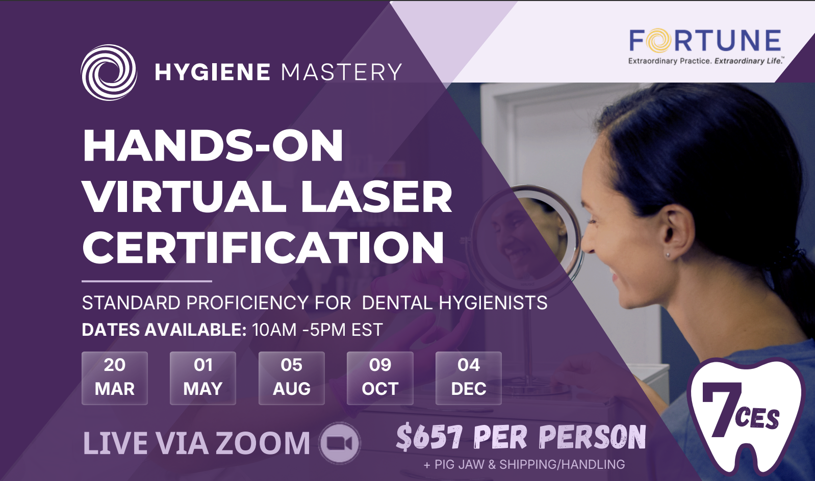 Hands-On Virtual Laser Certification