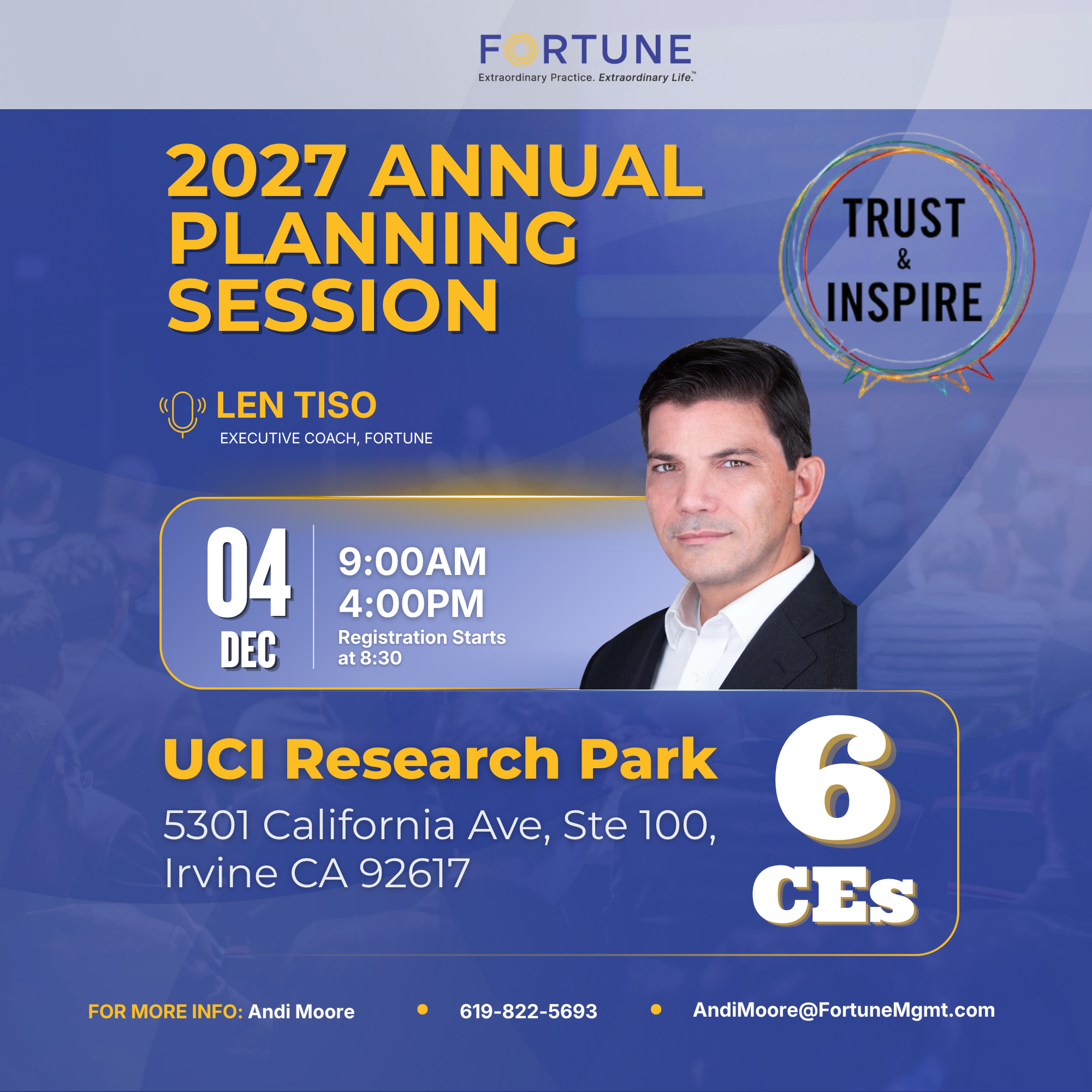 Annual Planning 2027