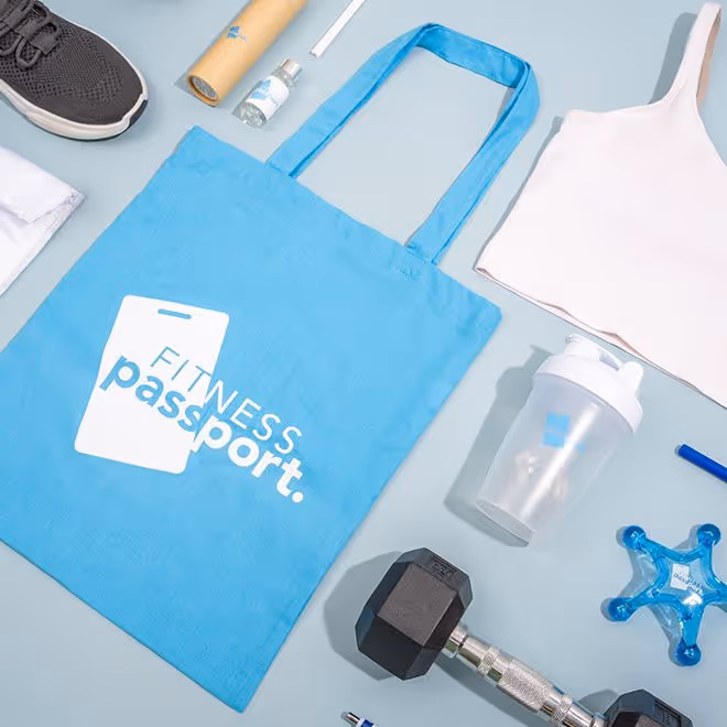 Fitness Passport: Branded Merch