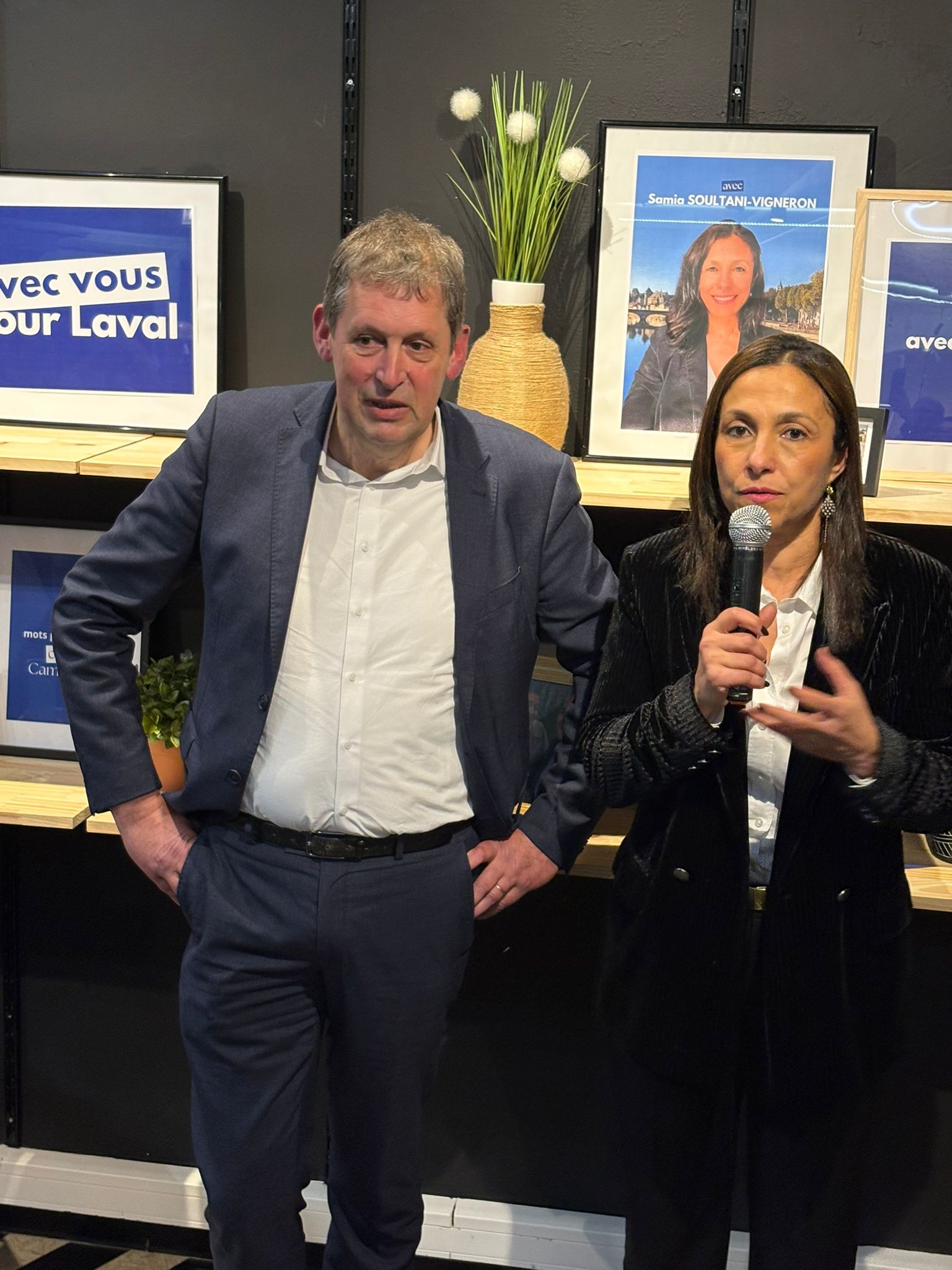 Inauguration permanence de campagne