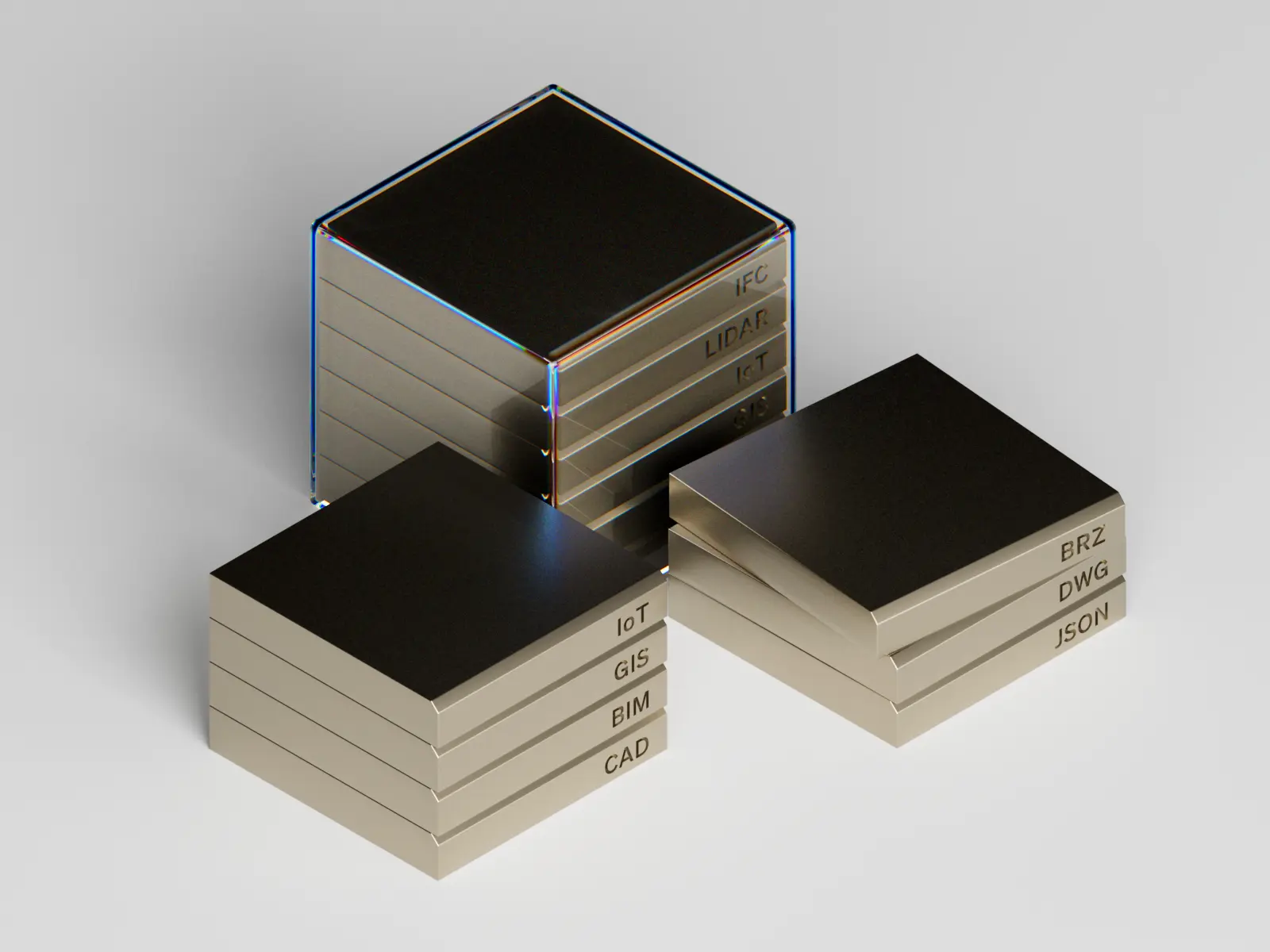 Nextspace's unified data types visualised in 3D