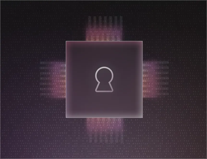 A computer screen with a purple background.