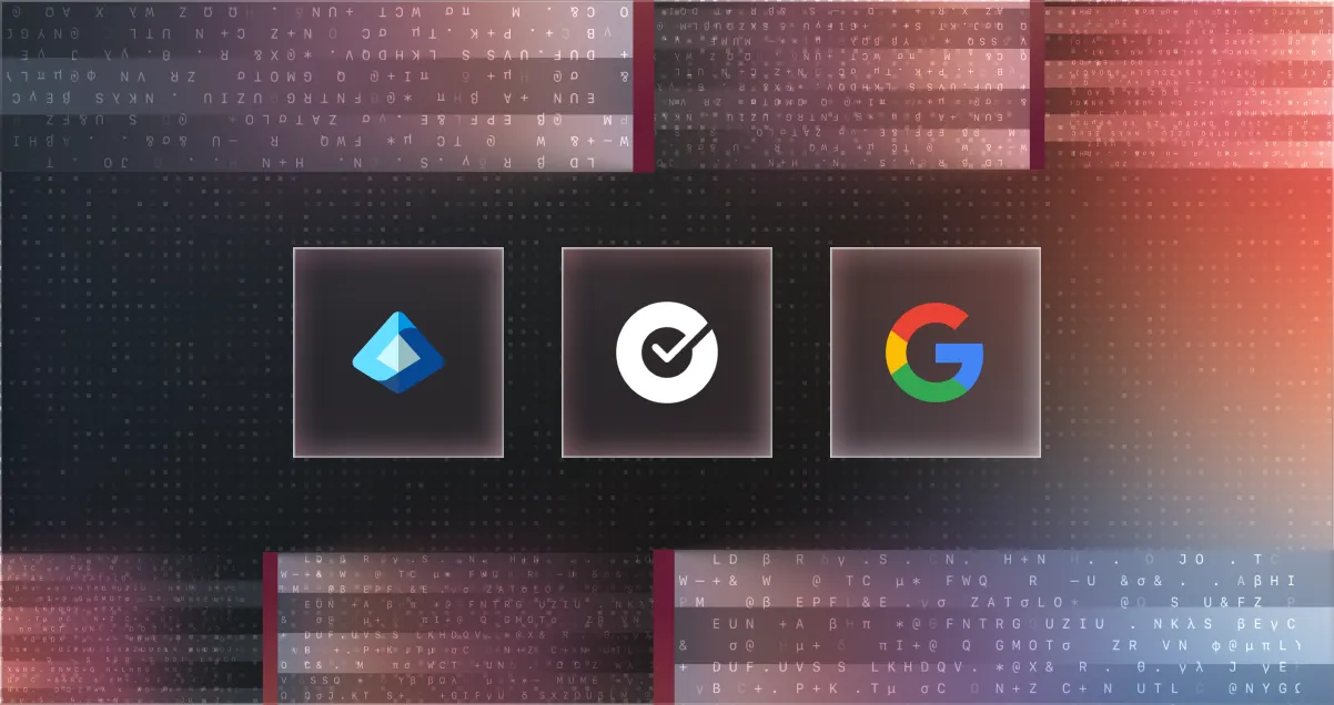 A black and red background with a white border.