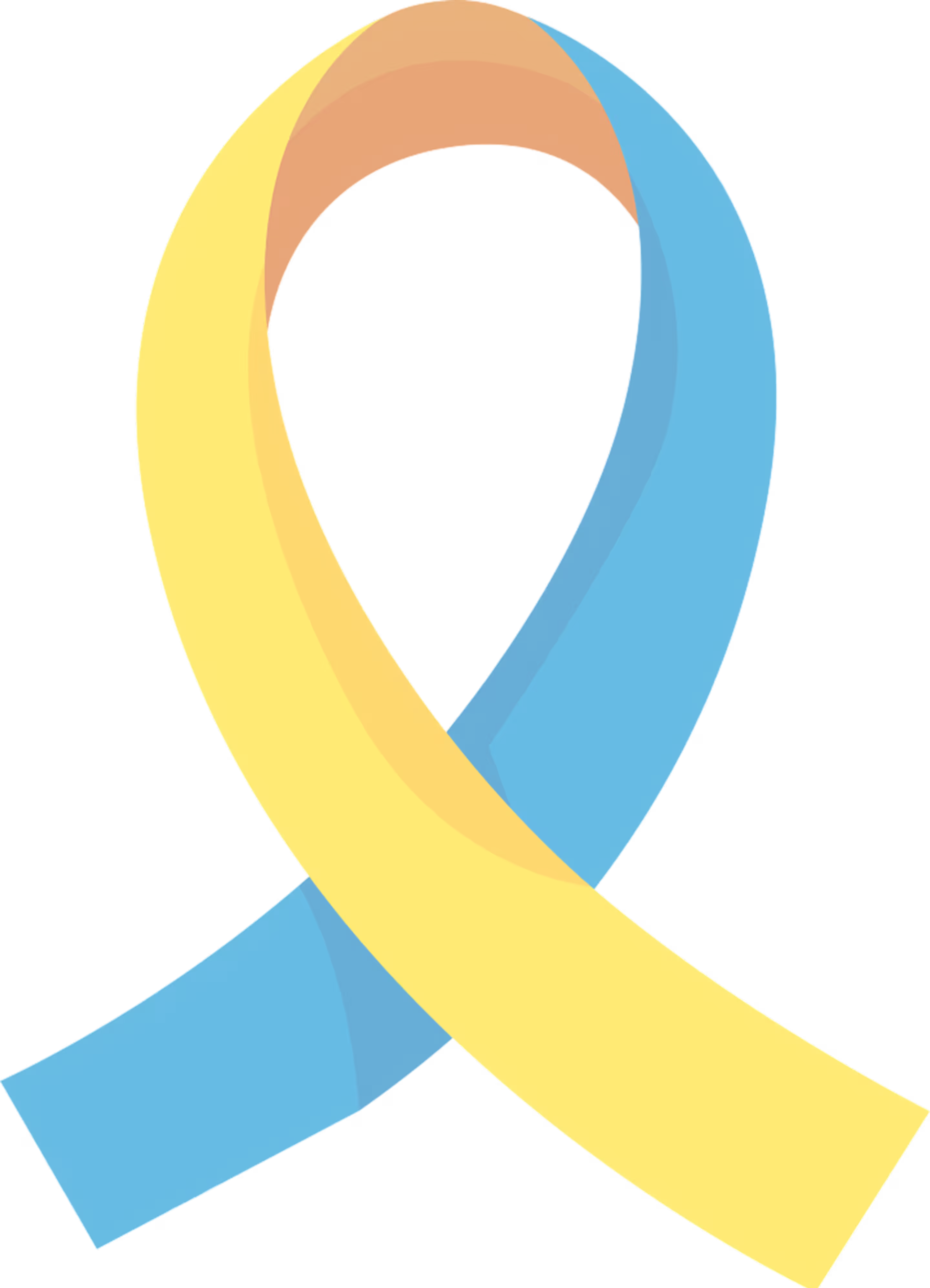 Awareness ribbon graphic representing disability, autism, or special needs support.