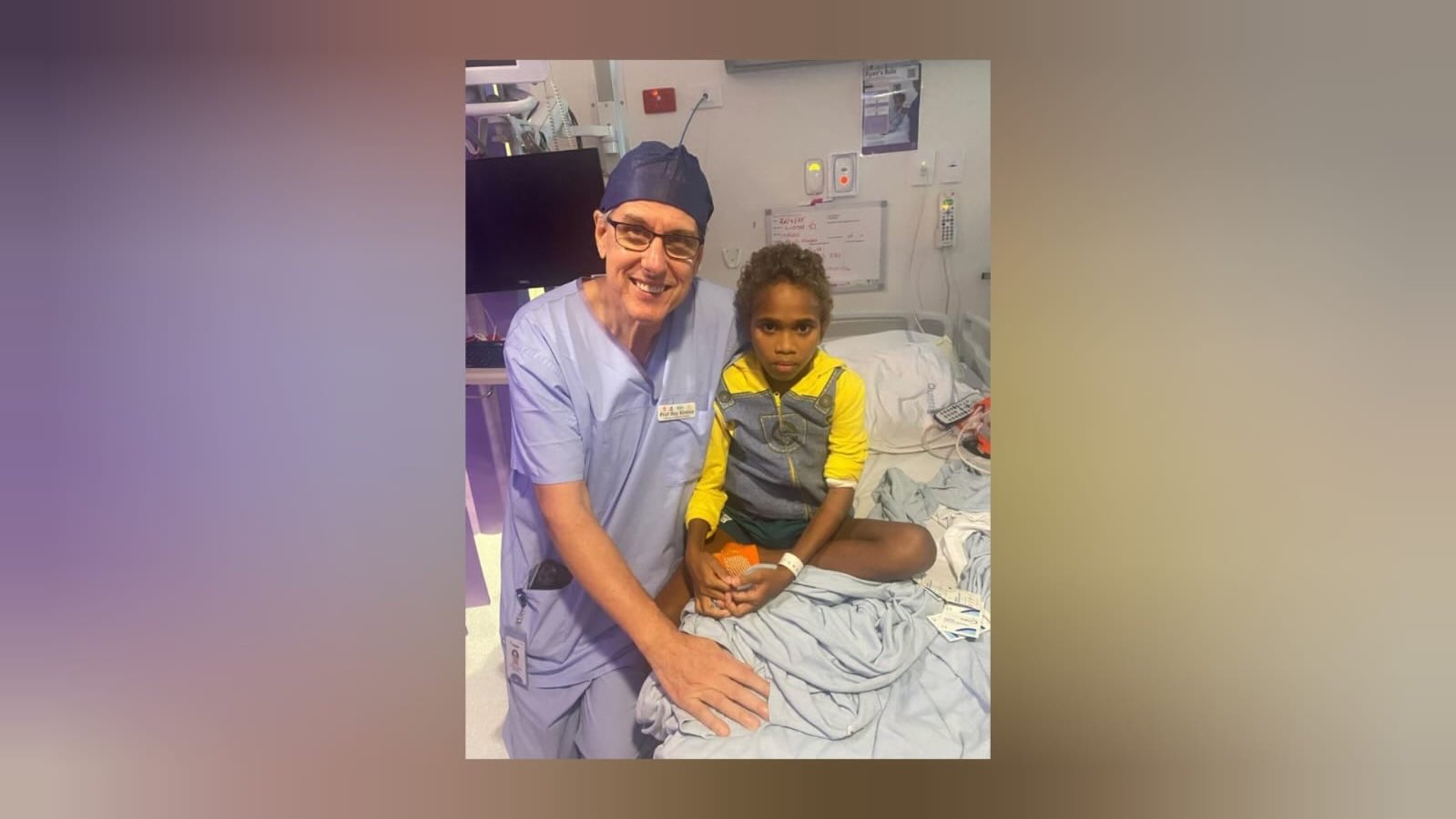 Doctor and child patient