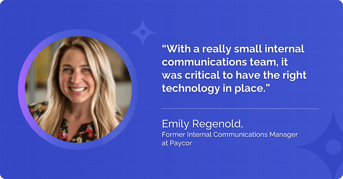 Emily Regenold, Former Internal Communications Manager