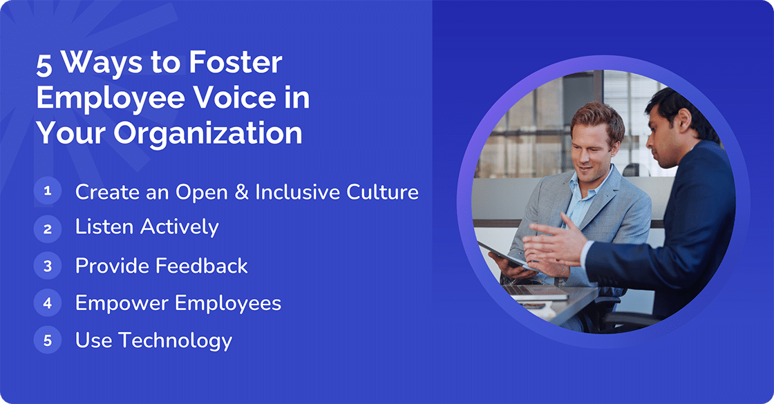 5 Ways to Foster Employee Voice