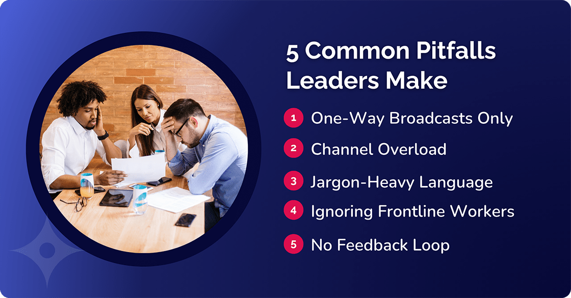 5 Common Pitfalls Leaders Make
