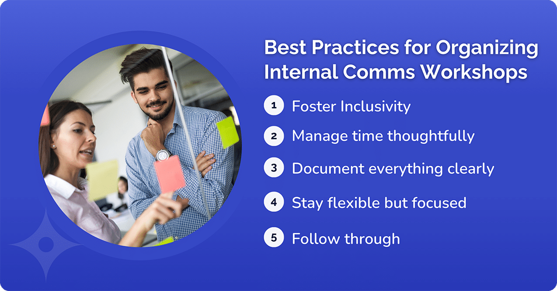 Best Practice for Organizing IC Workshops