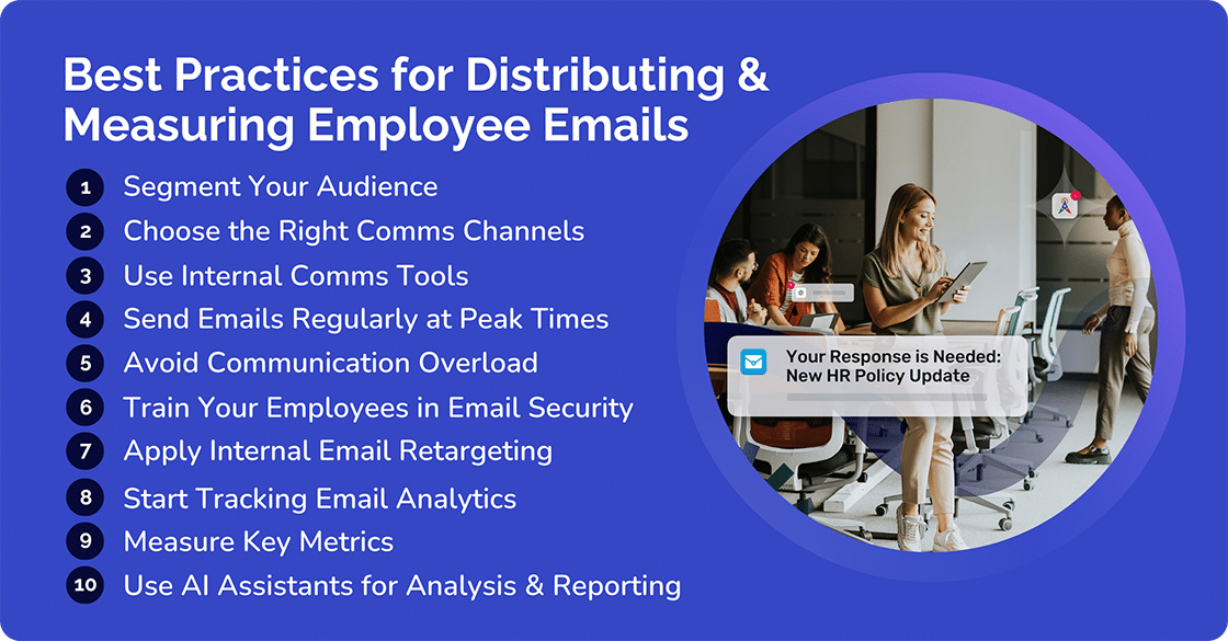  Best Practices for Distributing and Measuring Emails