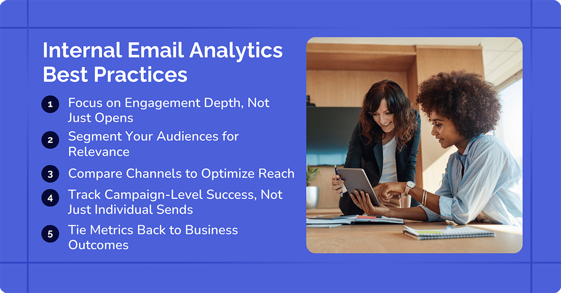 internal email analytics best practices