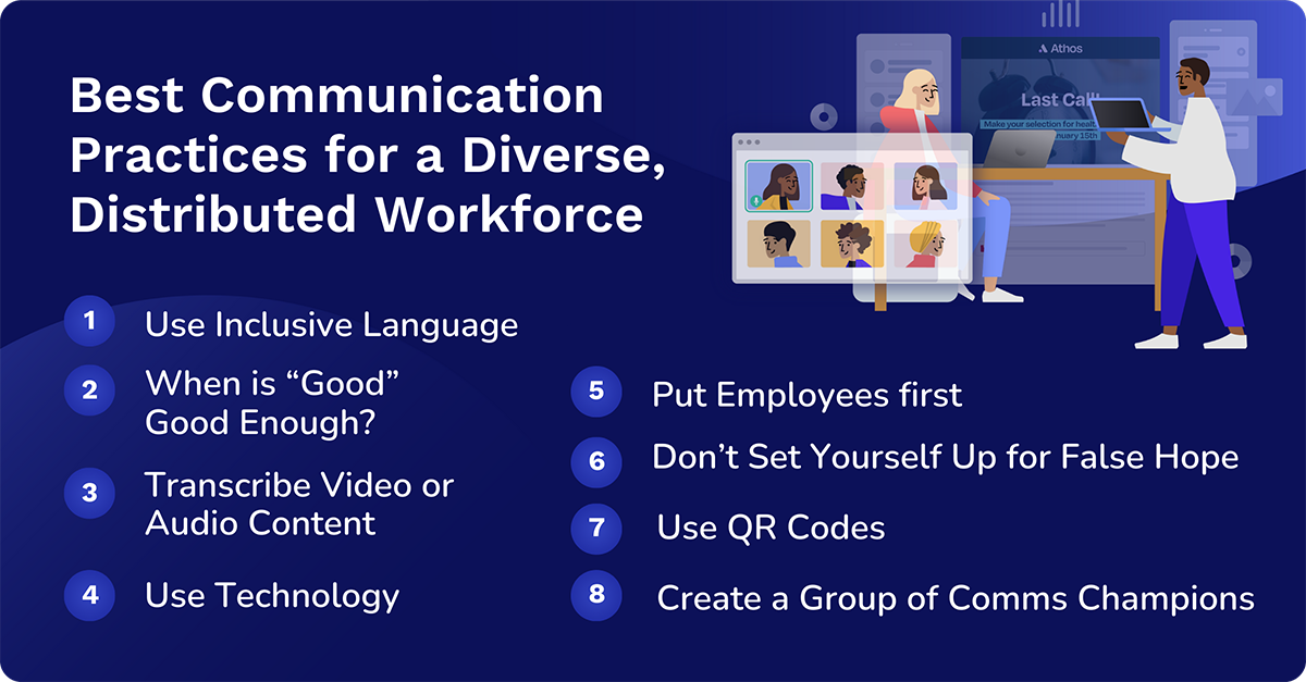 best practices for a distributed workforce