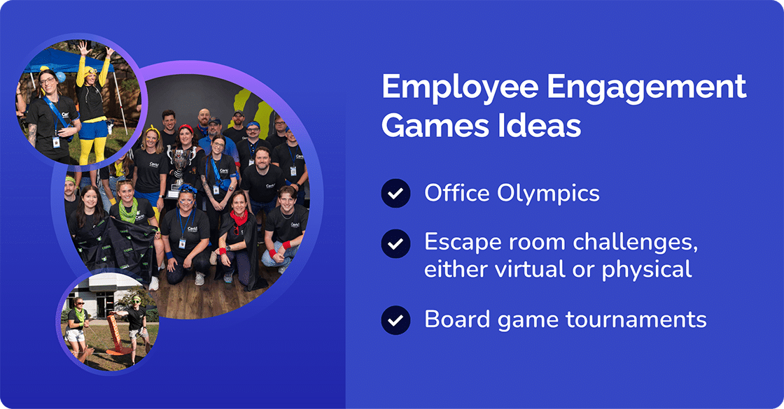 Employee engagement game ideas