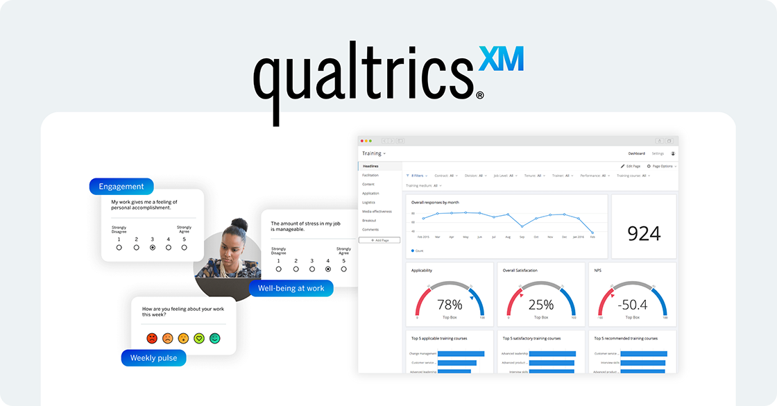 employee engagement software - Qualtrics 