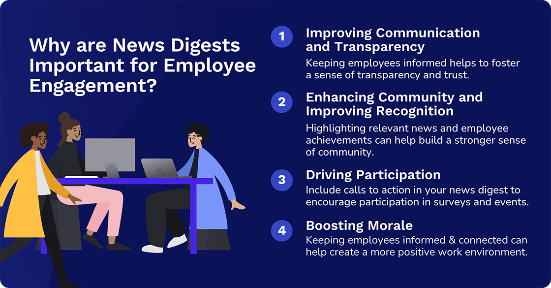 Why are News Digests Important for Employee Engagement?