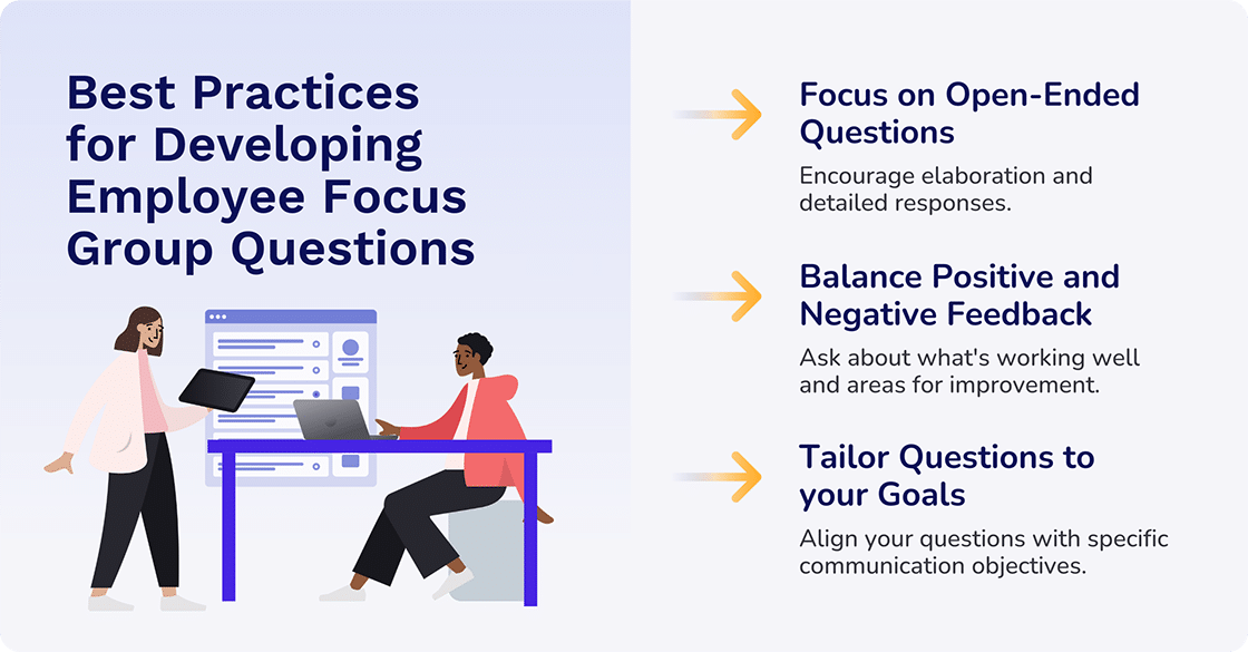 Best Practices When Developing Employee Focus Group Questions