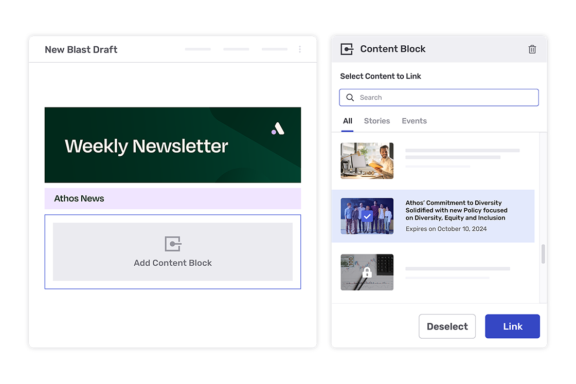 Content Block New Blast Draft