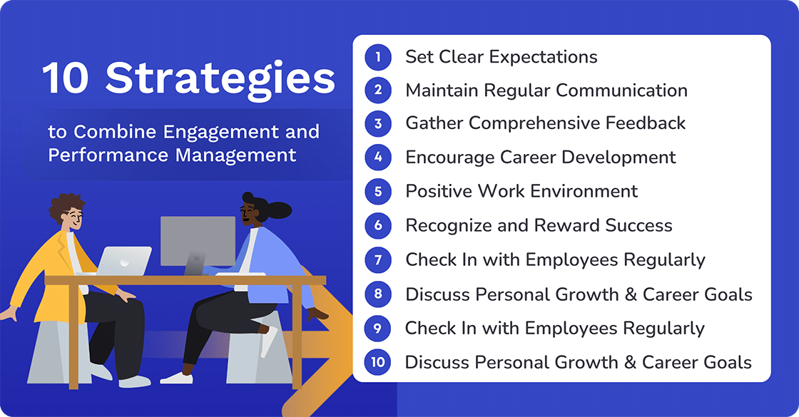 10 Strategies to Combine Engagement and Performance Management