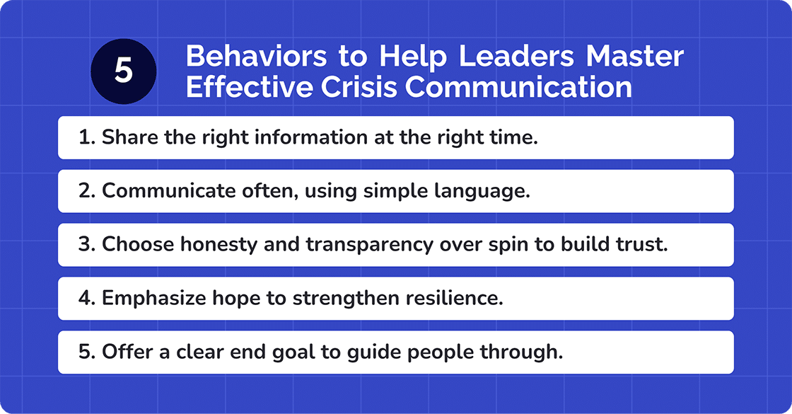 Effective Crisis Communication