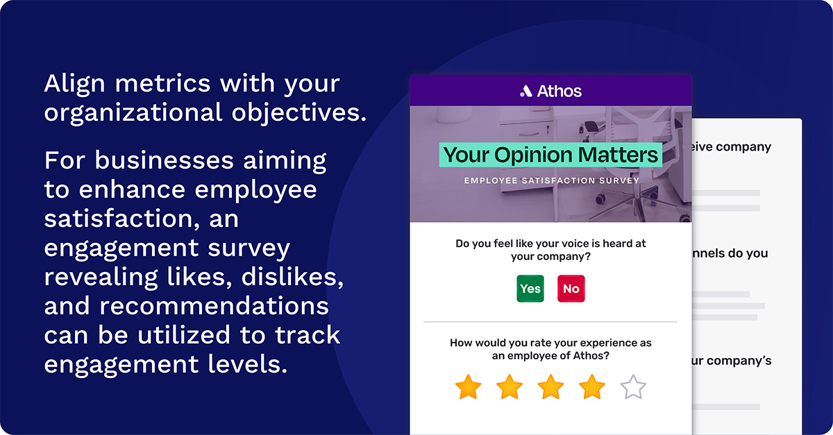 align metrics with your organizational objectives