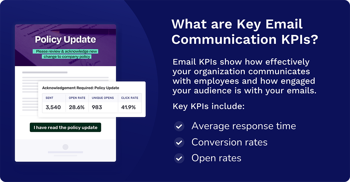 key email kpis