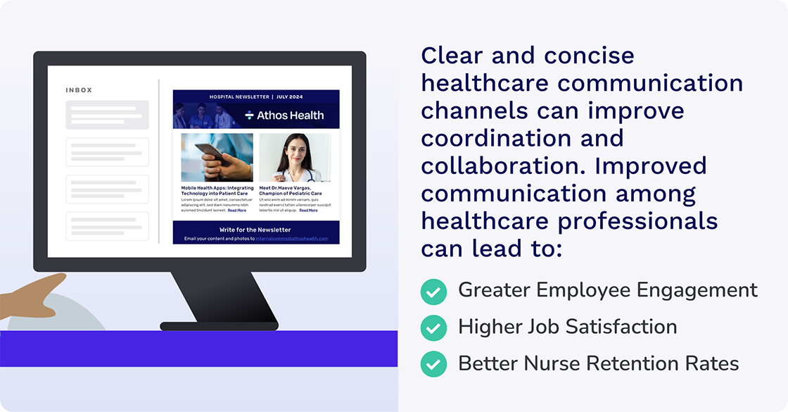 communication improves employee retention in healthcare