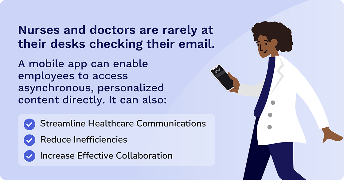 mobile app enables access to deskless workers
