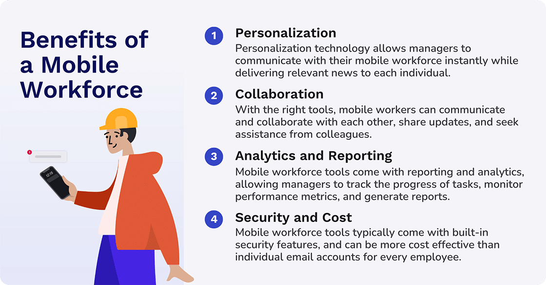 Benefits of a Mobile Workforce Communication Software