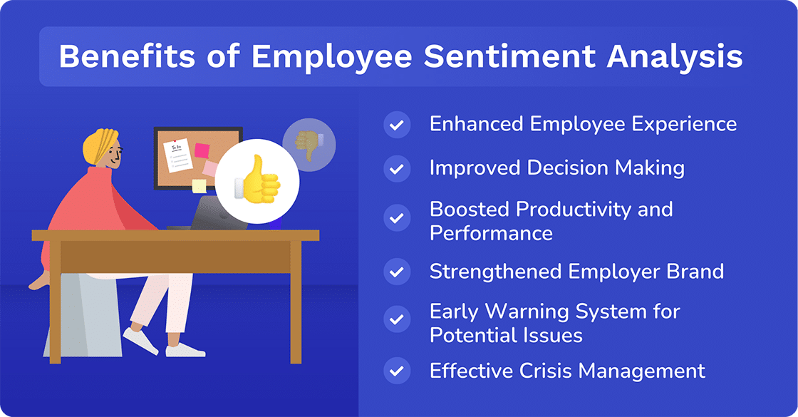 Benefits of Employee Sentiment Analysis