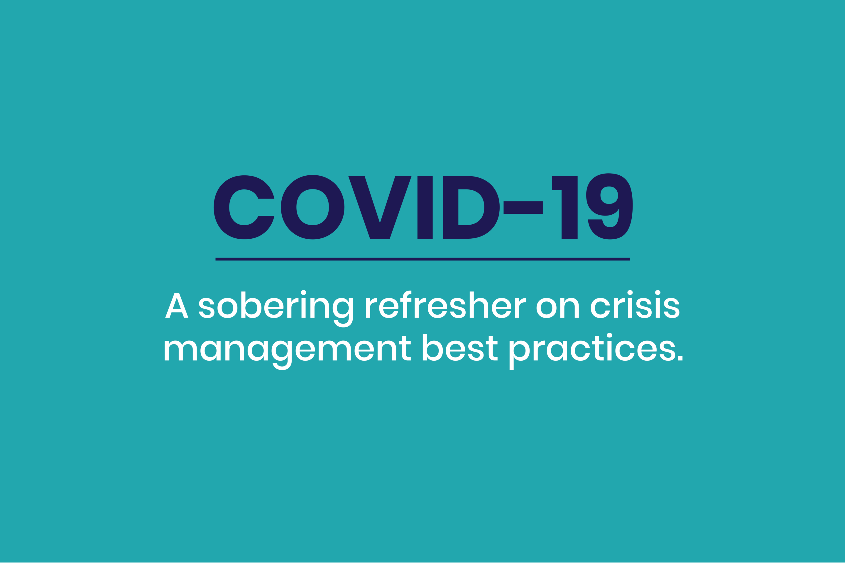 Communicating COVID-19 to your employees graphic