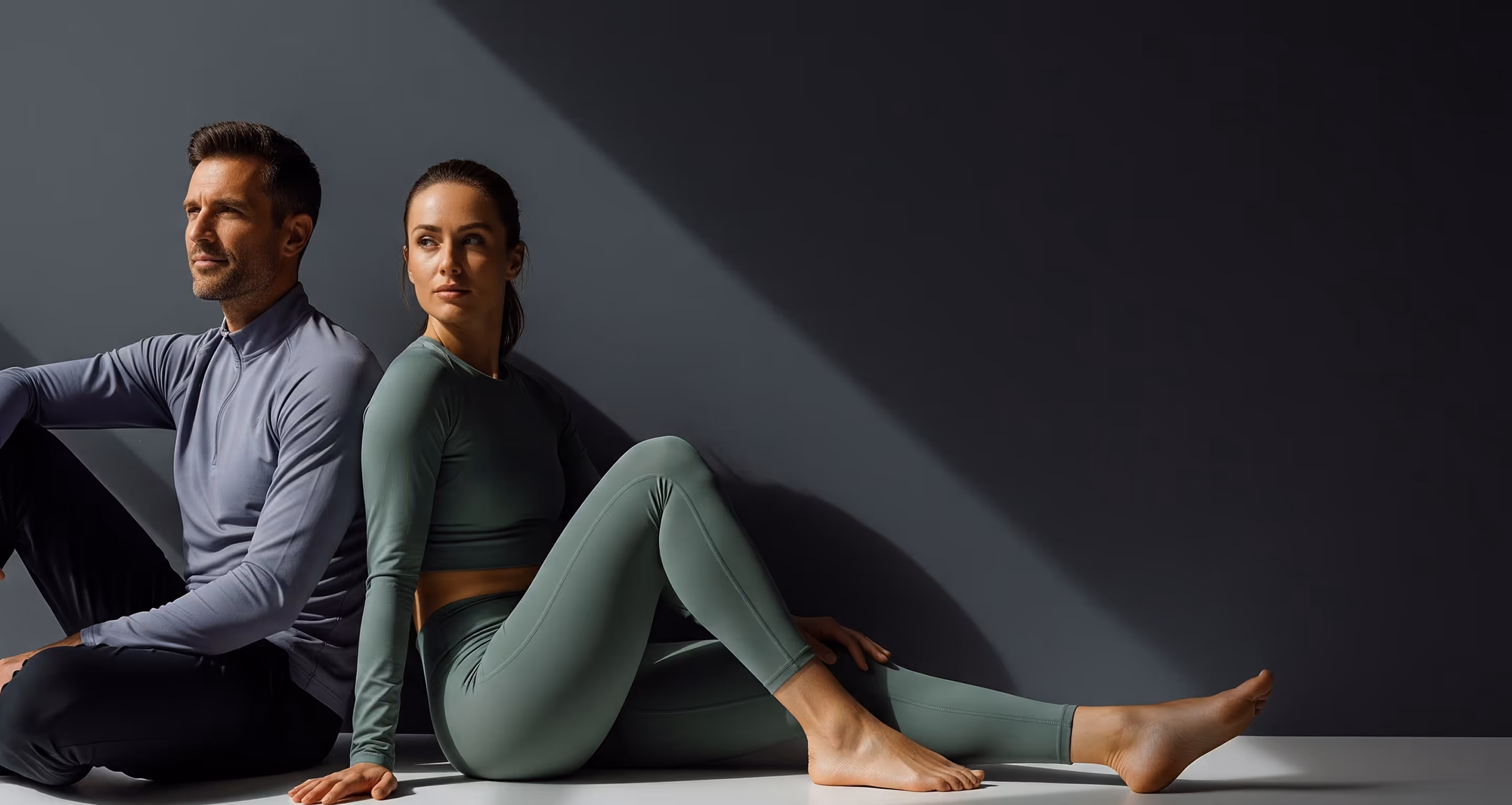 Editorial portrait of Apex clients embodying evidence-based care, resilience, and elevated wellness.