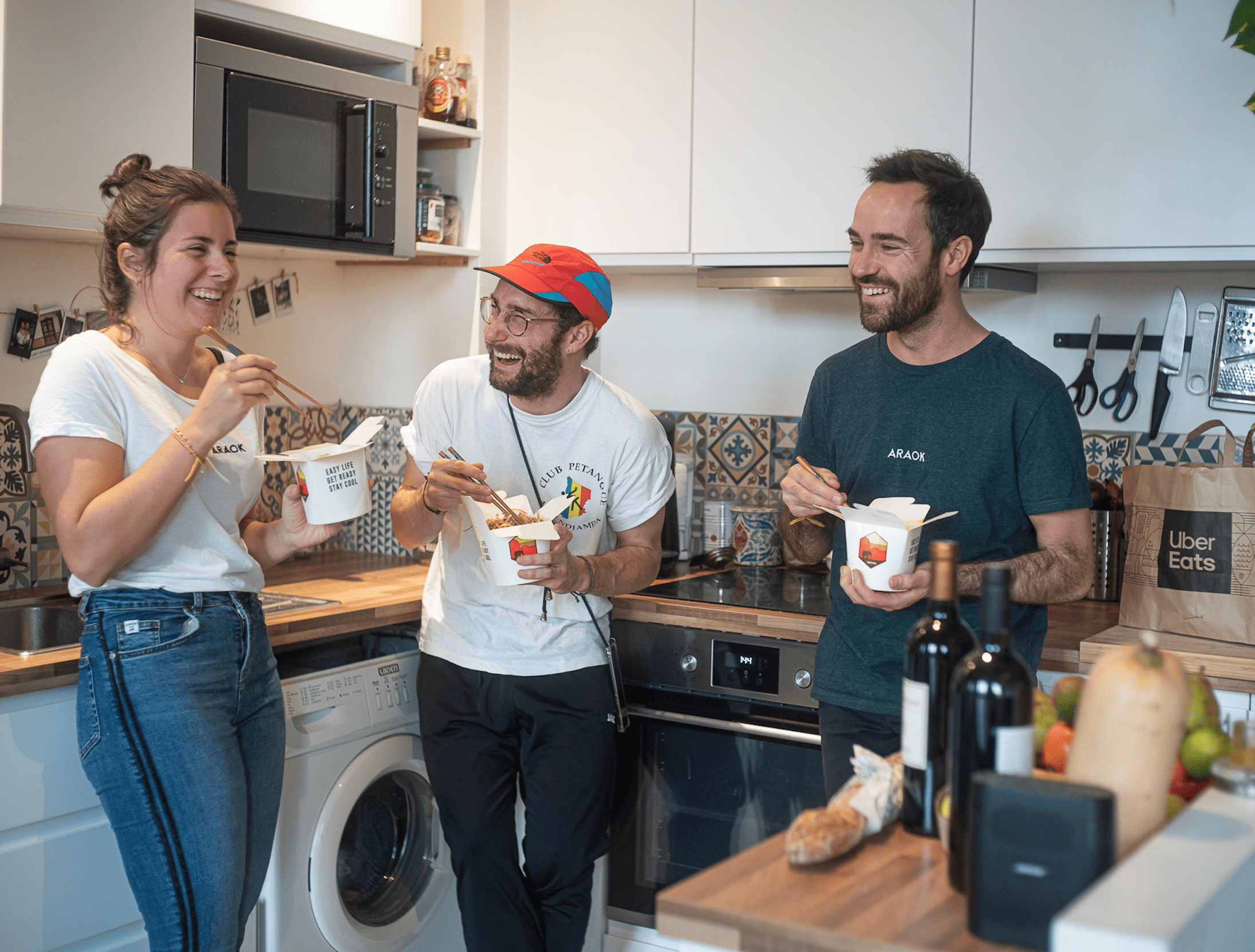 Commande maintenant sur UberEats...