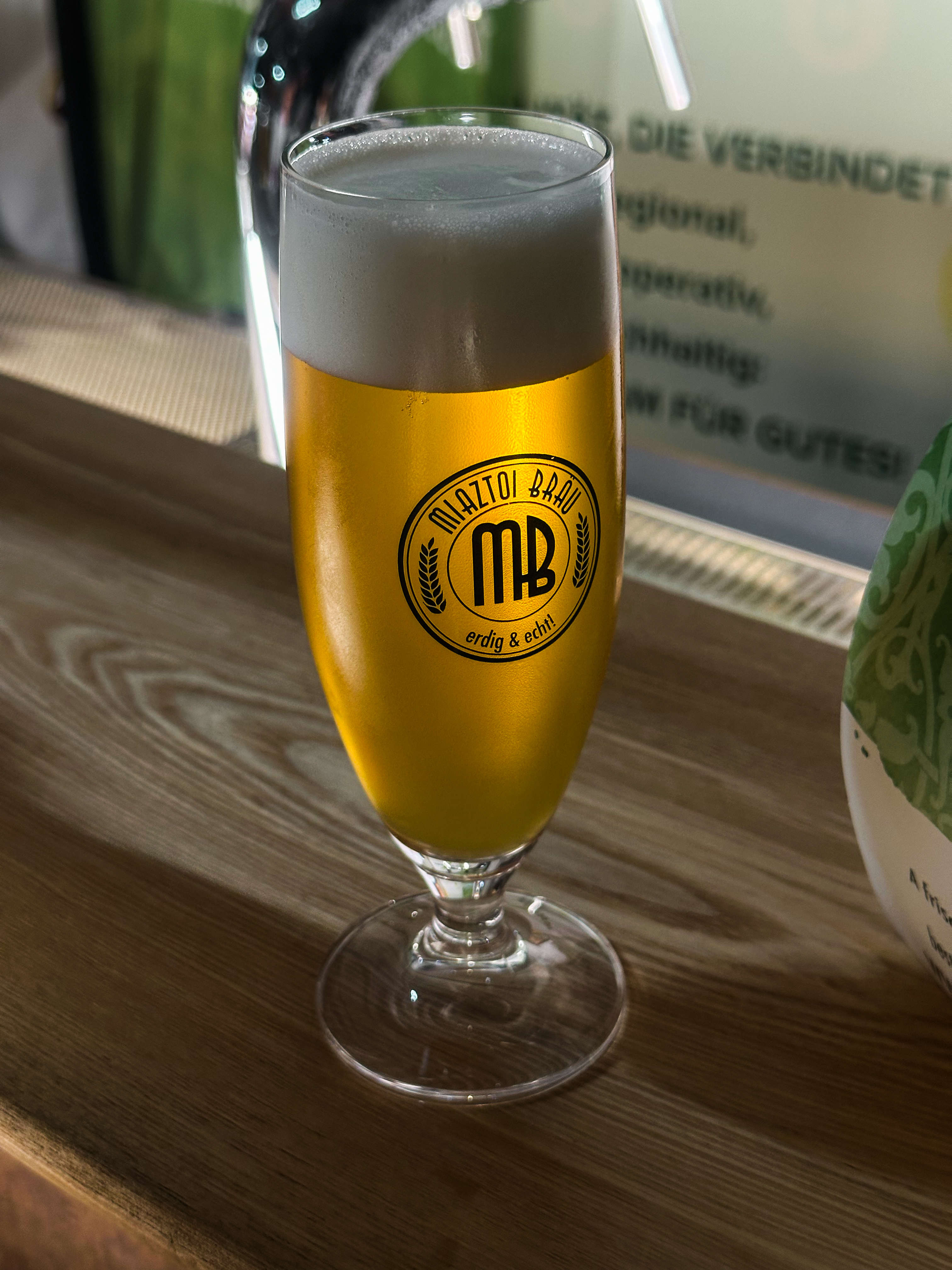 Miaztoibräu Glas