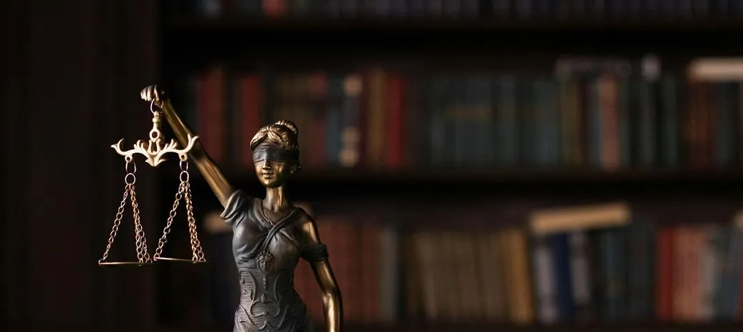 lady justice and a gavel