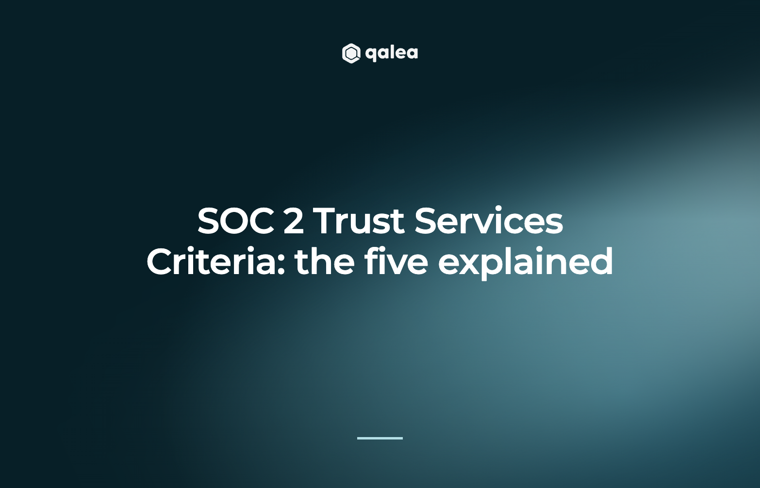 SOC 2 Trust Services Criteria: the five explained