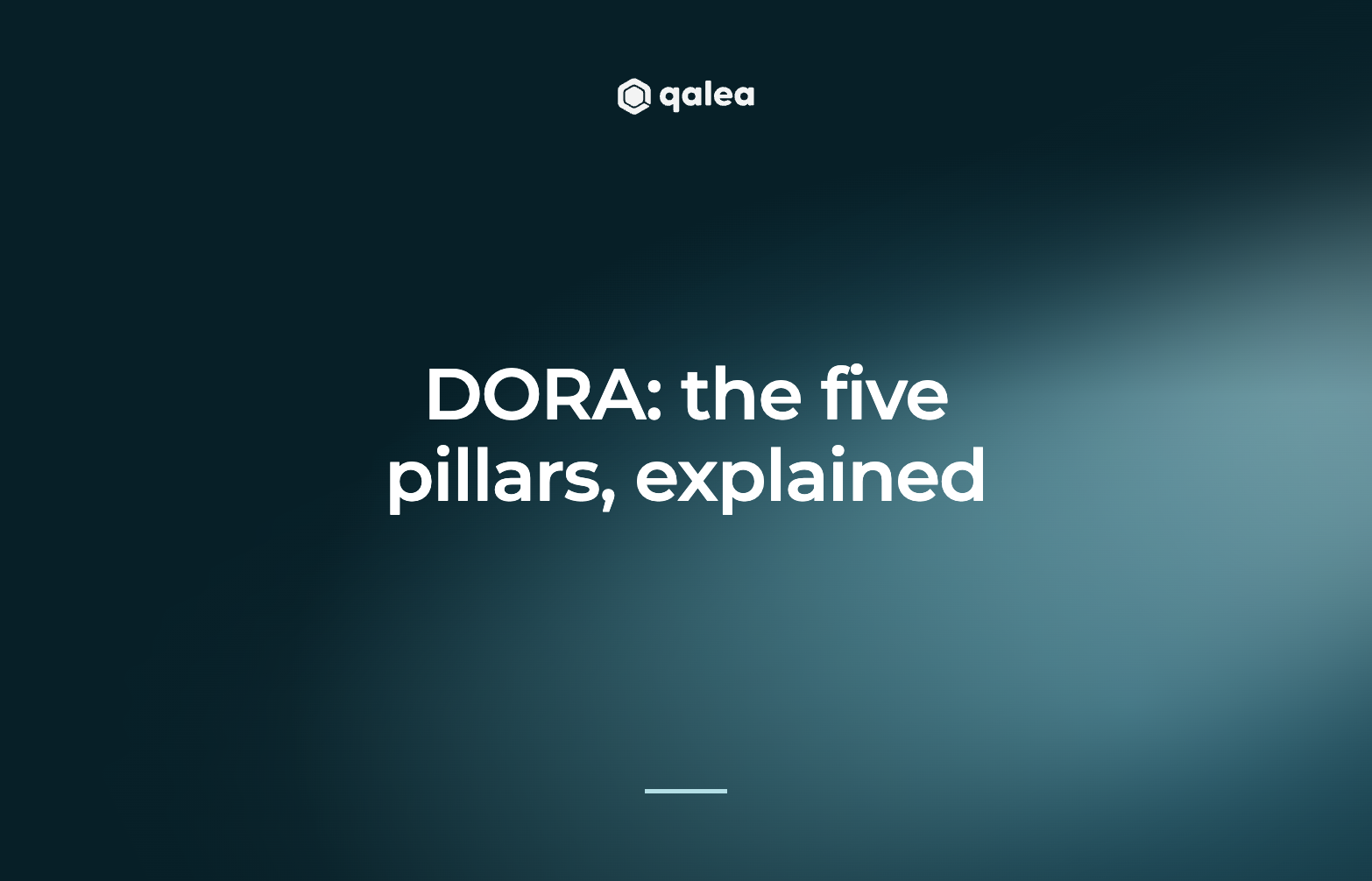 DORA: the five pillars, explained