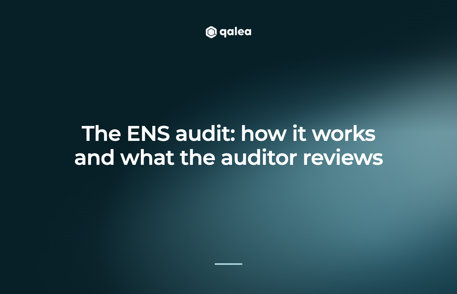 The ENS audit: how it works and what the auditor reviews