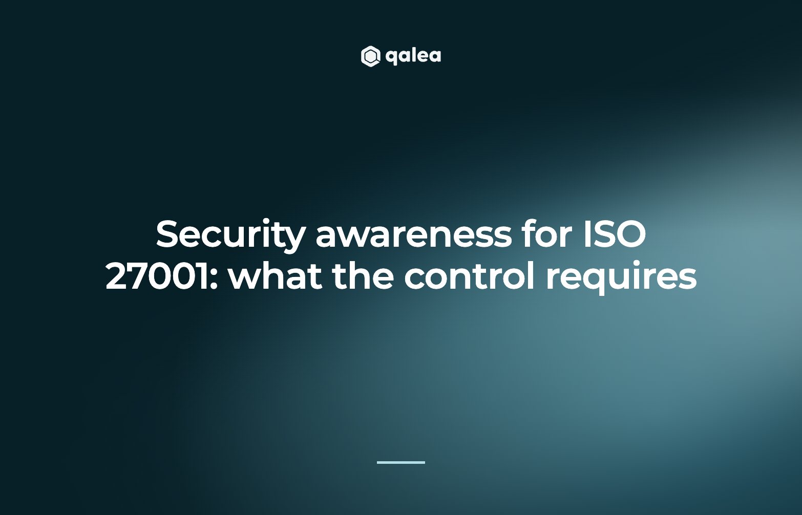 Security awareness for ISO 27001: what the control requires