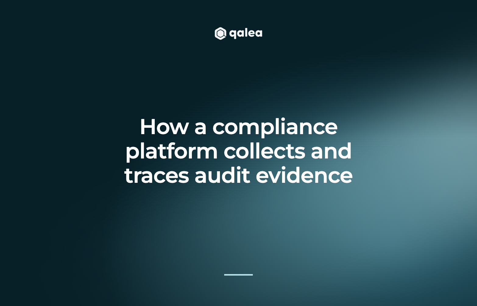 How a compliance platform collects and traces audit evidence