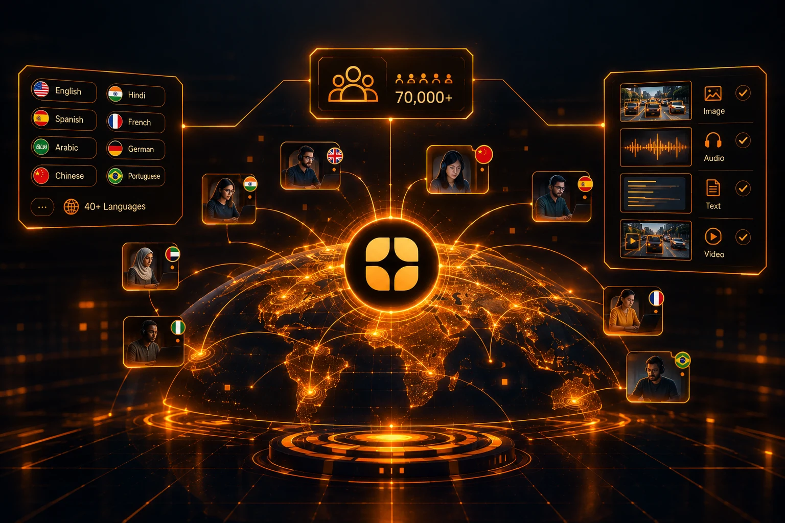 70,000 Contributors, 40+ Languages: How Globik's Workforce Actually Works