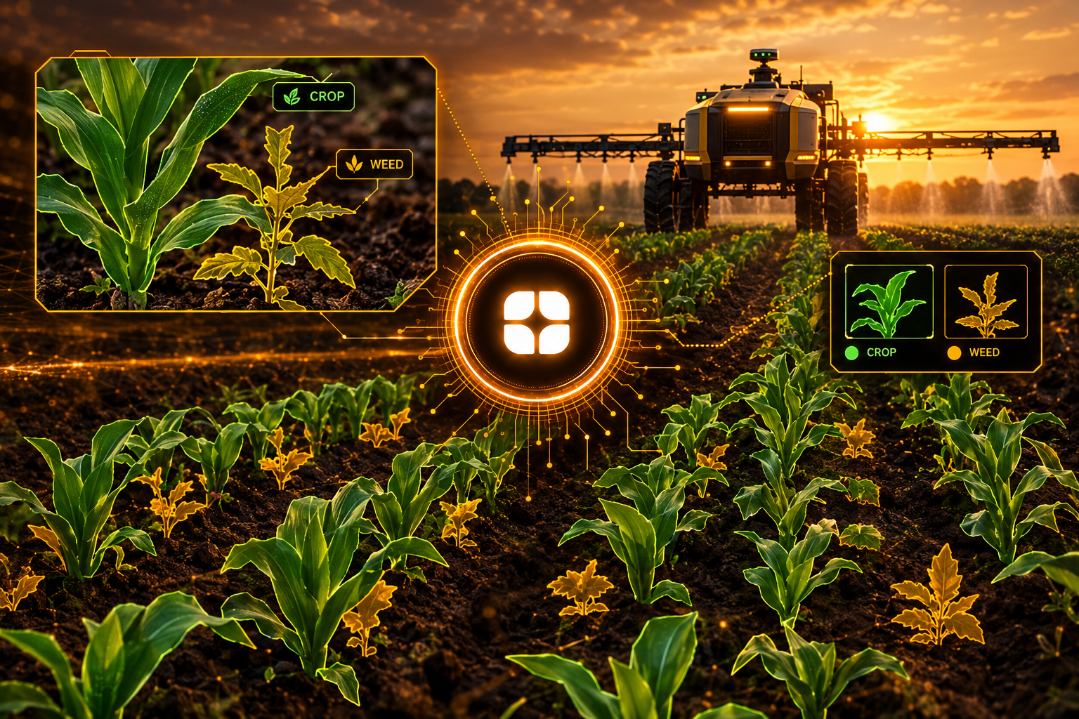 Weed Versus Crop Segmentation for Precision Spraying: Why the Mask Edge Decides the Spray