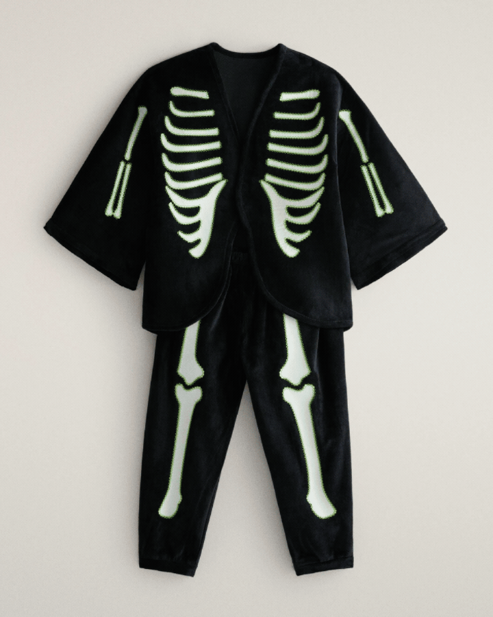 Zara Halloween 2026 - Skelet Outfit Set