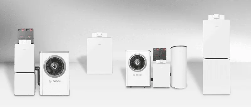 Hybridsysteme mit Gasheizungen von Bosch